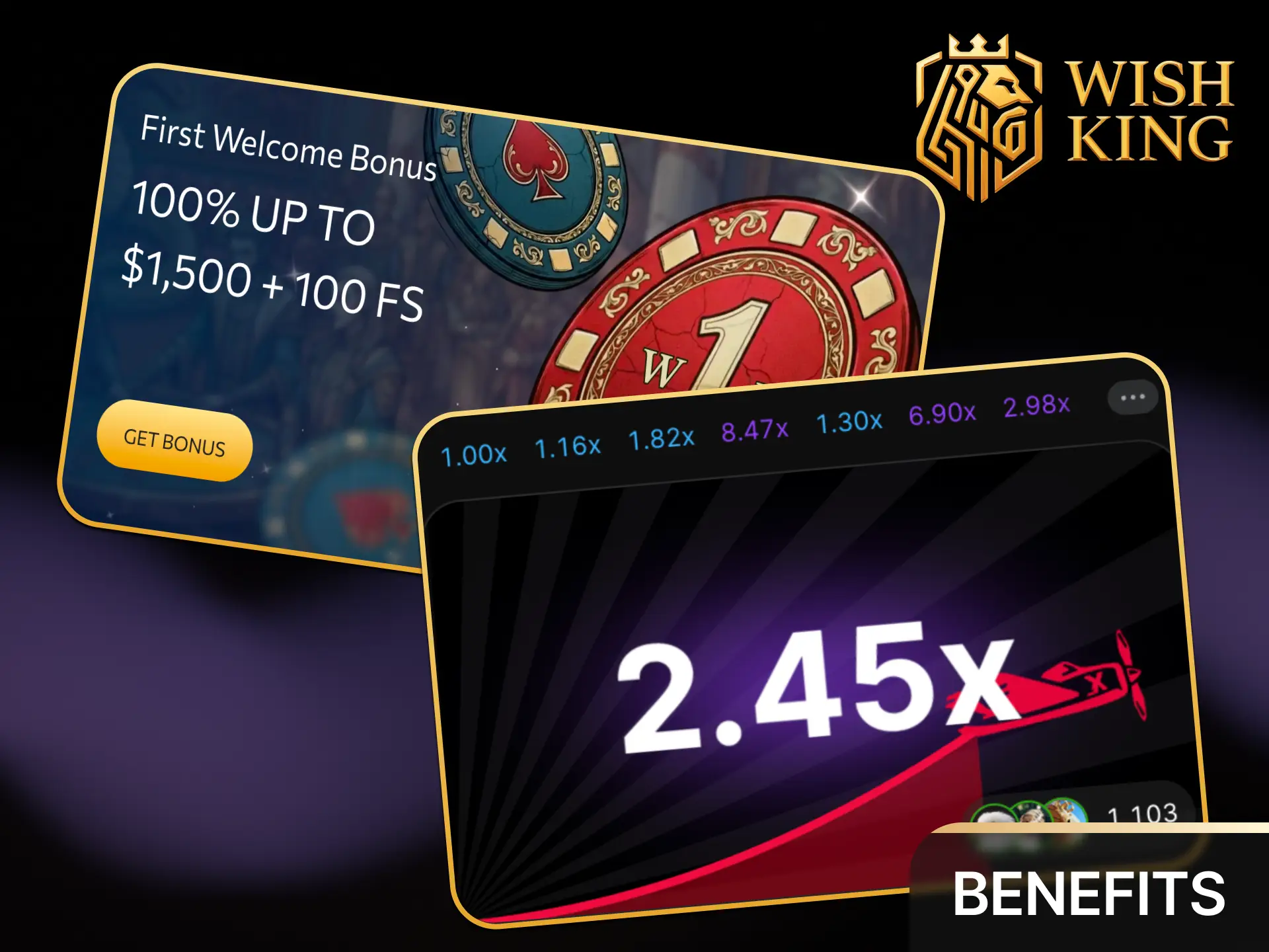 Experience real-time social chat, automated cash-out options, and fair multiplier rounds playing Aviator at WishKing Canada.